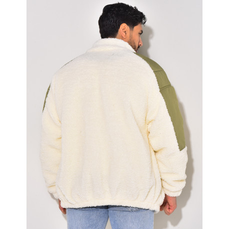 Doudoune en peau de mouton