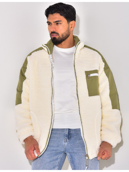 Doudoune en peau de mouton