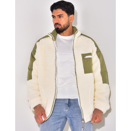 Doudoune en peau de mouton