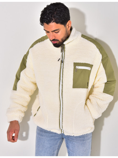 Doudoune en peau de mouton