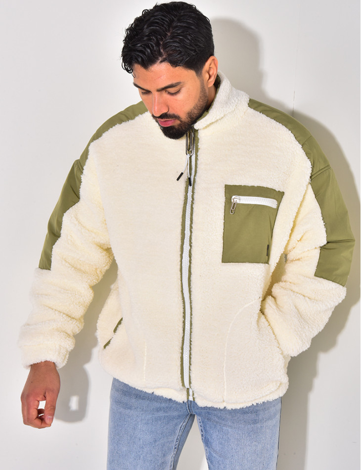 Doudoune en peau de mouton