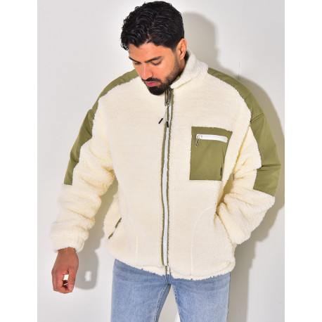 Doudoune en peau de mouton