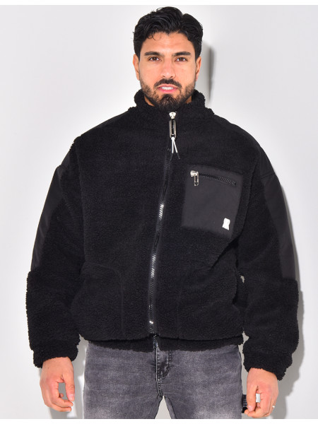 Doudoune en peau de mouton