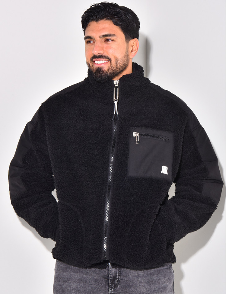 Doudoune en peau de mouton