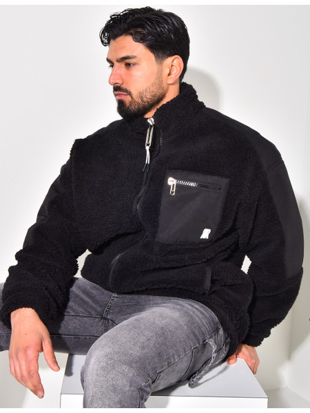 Doudoune en peau de mouton