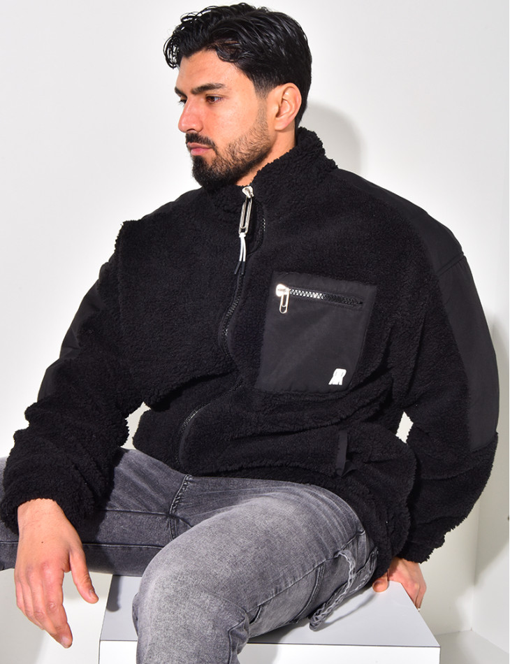 Doudoune en peau de mouton