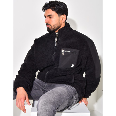 Doudoune en peau de mouton