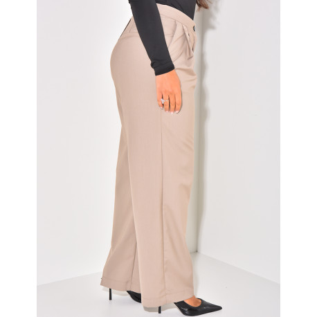 Pantalon de tailleur droit