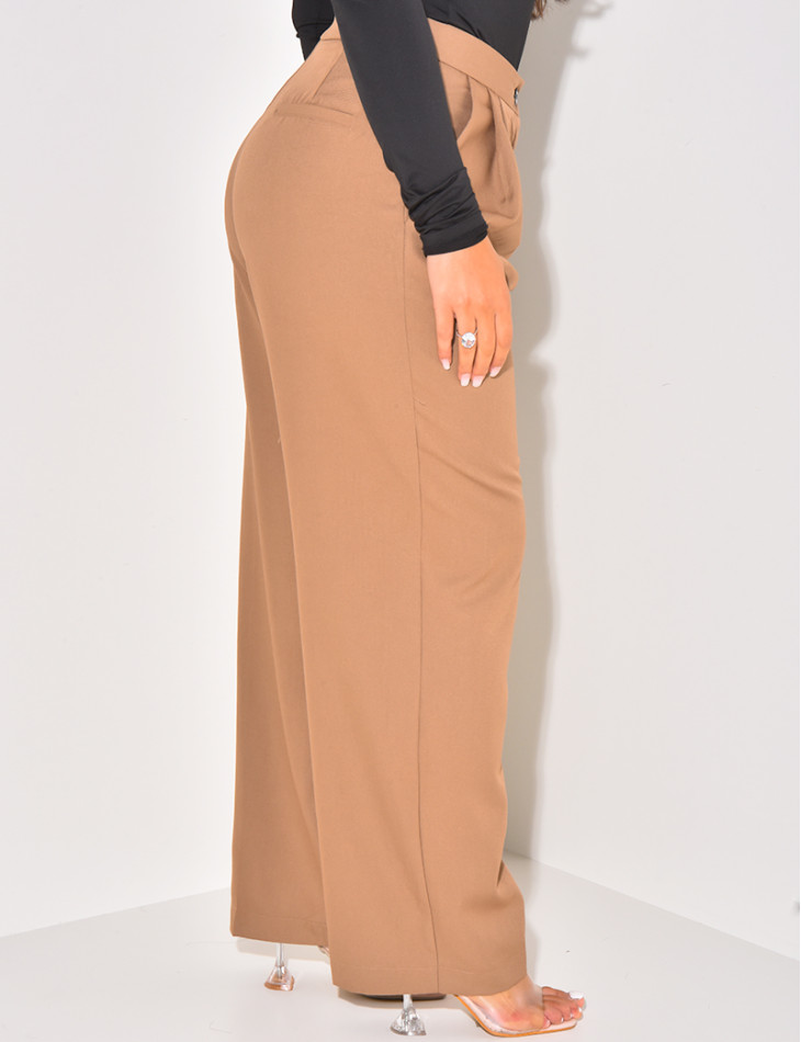 Pantalon de tailleur droit