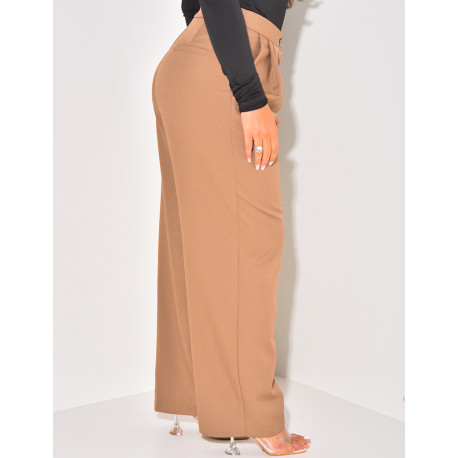 Pantalon de tailleur droit