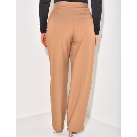 Pantalon de tailleur droit