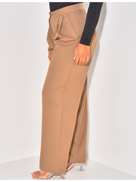 Pantalon de tailleur droit