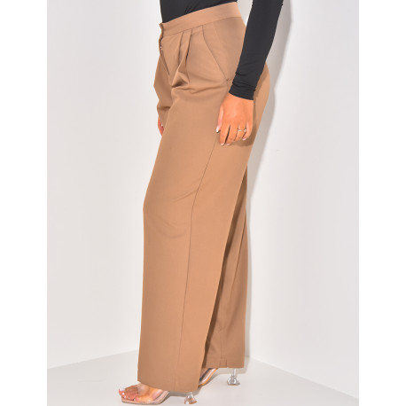 Pantalon de tailleur droit