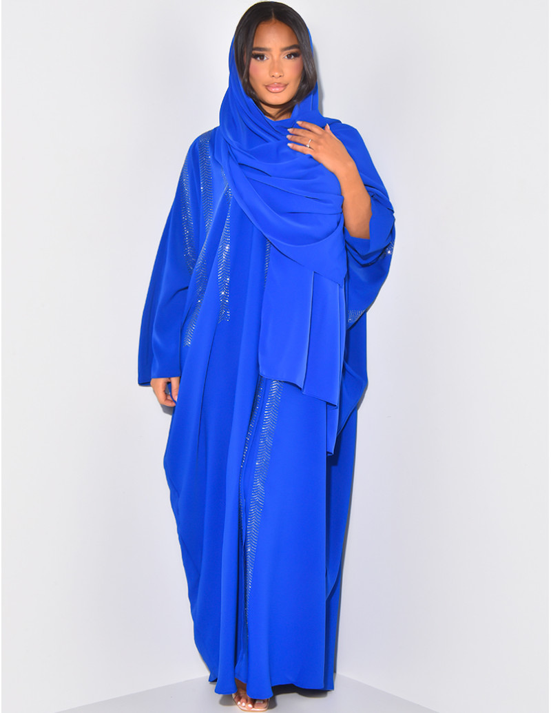 Set aus Abaya und Schal mit...