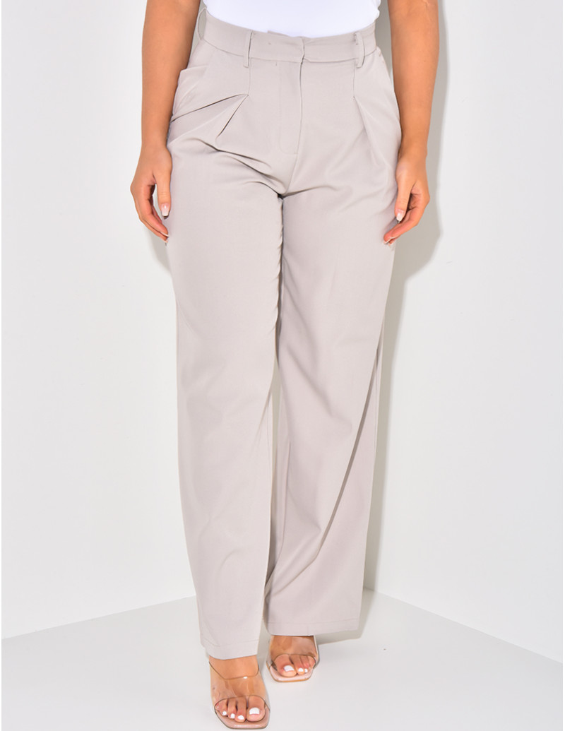 Pantalon de tailleur taille...