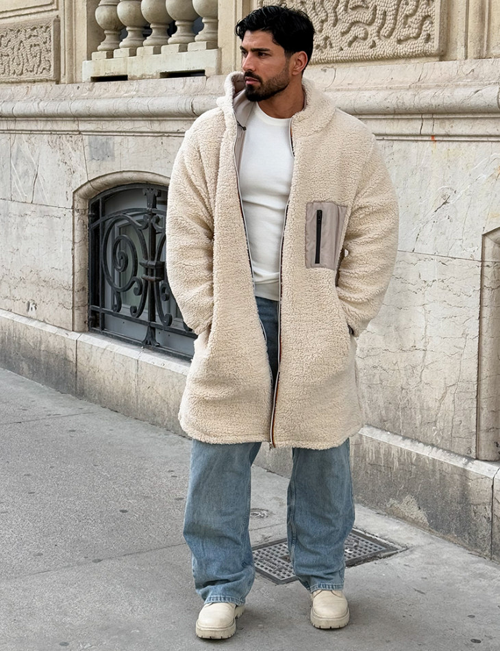 Doudoune réversible homme