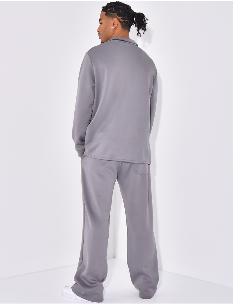 ENSEMBLE VESTE & PANTALON FLUIDE