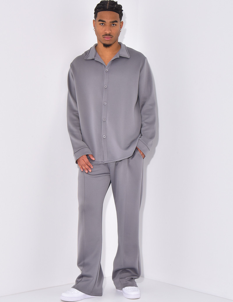 Ensemble fluide pantalon et...