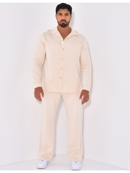Ensemble fluide pantalon et chemise