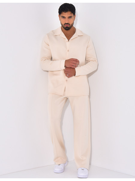 Ensemble fluide pantalon et chemise