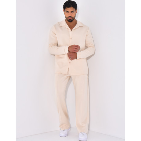 Ensemble fluide pantalon et chemise