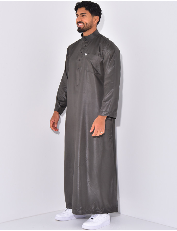 Ensemble de qamis à col rond