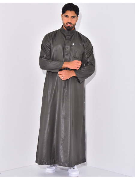 Ensemble de qamis à col rond