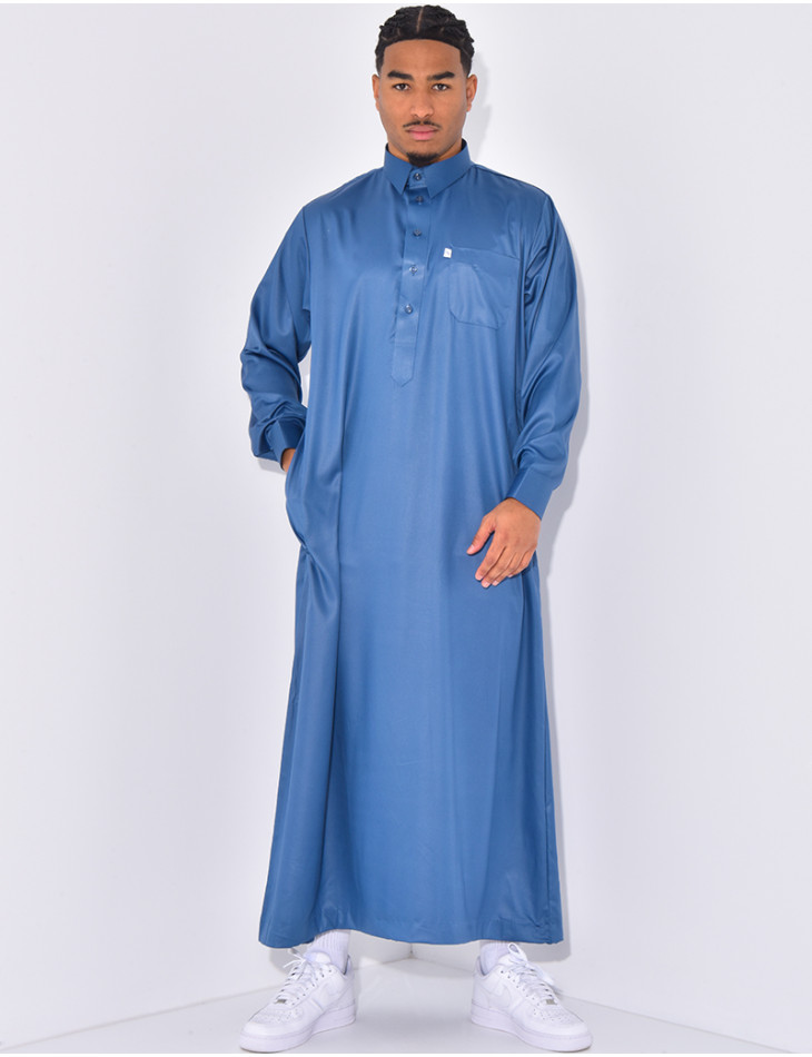 Ensemble de qamis à col chemise