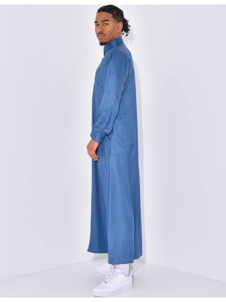 Ensemble de qamis à col chemise