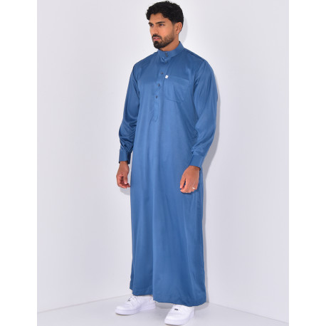 Qamis à col rond