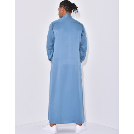 Qamis à col rond
