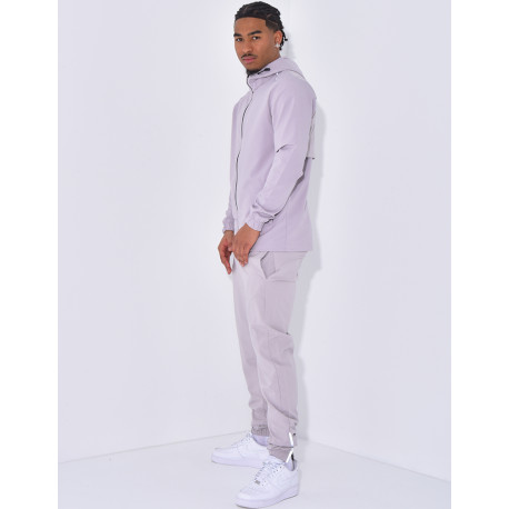 Ensemble pantalon et veste à capuche