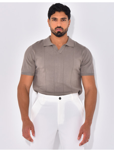 T-shirt col polo