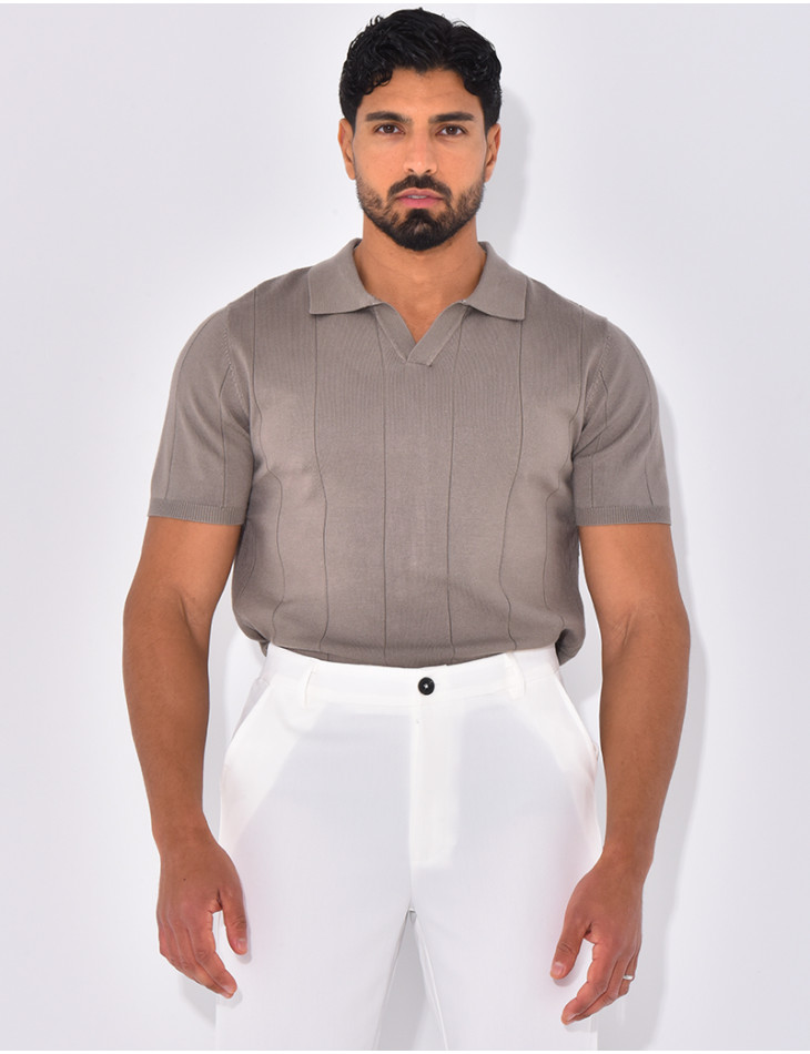 T-shirt col polo