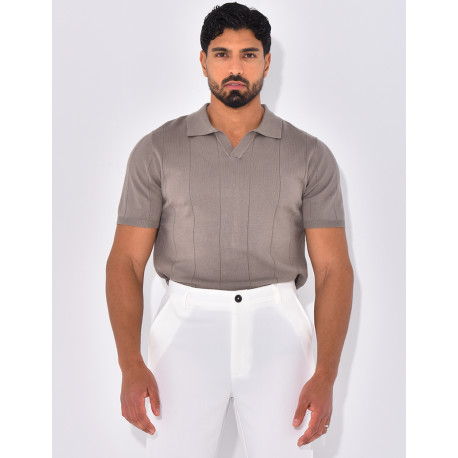T-shirt col polo
