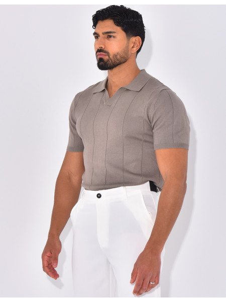 T-shirt col polo