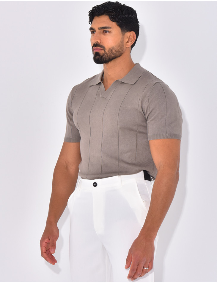 T-shirt col polo