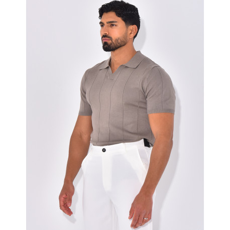 T-shirt col polo