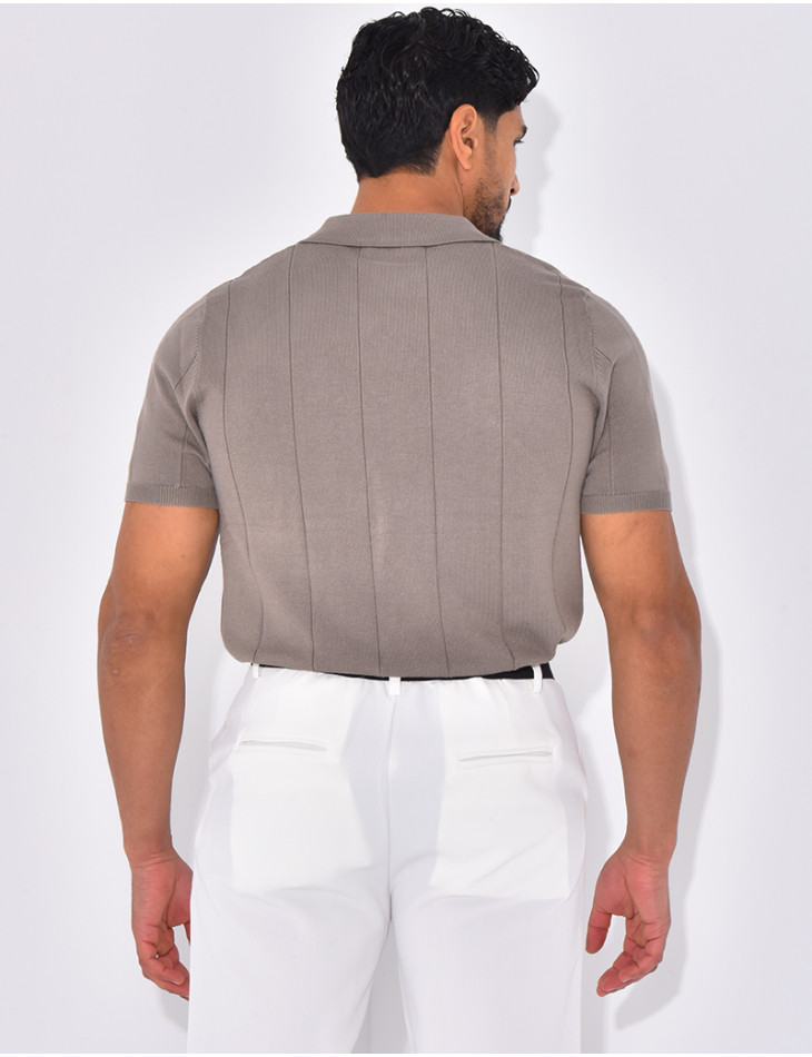 T-shirt col polo