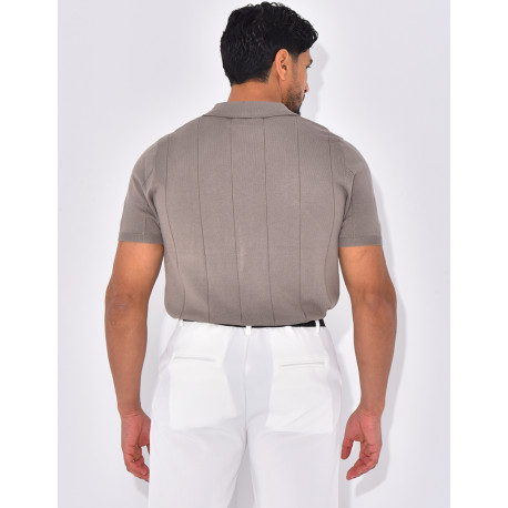 T-shirt col polo