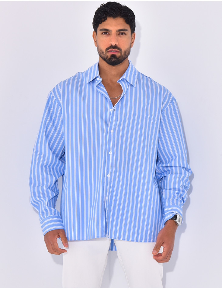 Chemise à rayures