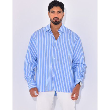Chemise à rayures