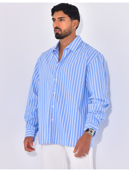 Chemise à rayures