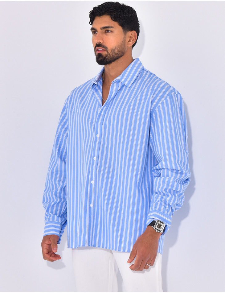 Chemise à rayures