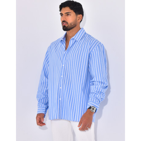 Chemise à rayures