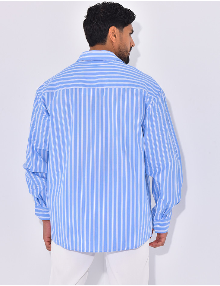 Chemise à rayures