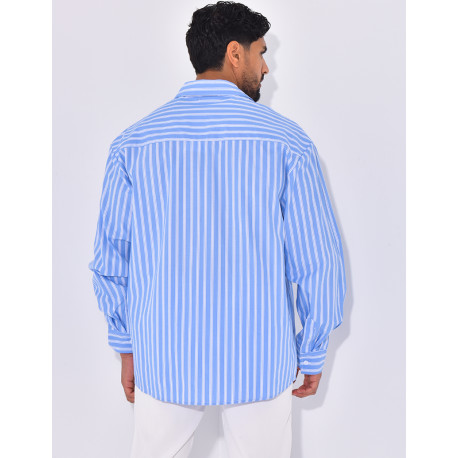 Chemise à rayures