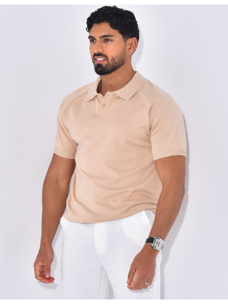 Poloshirt mit kurzen Ärmeln