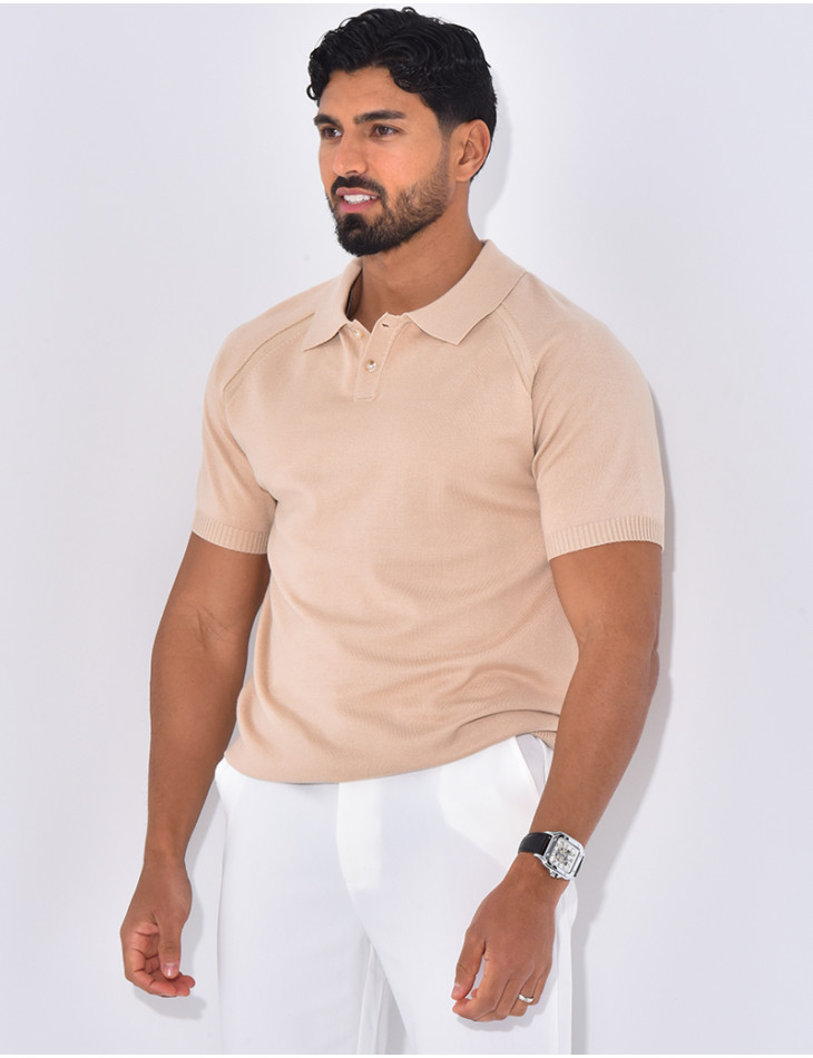 Poloshirt mit kurzen Ärmeln