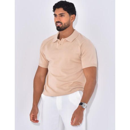 Poloshirt mit kurzen Ärmeln